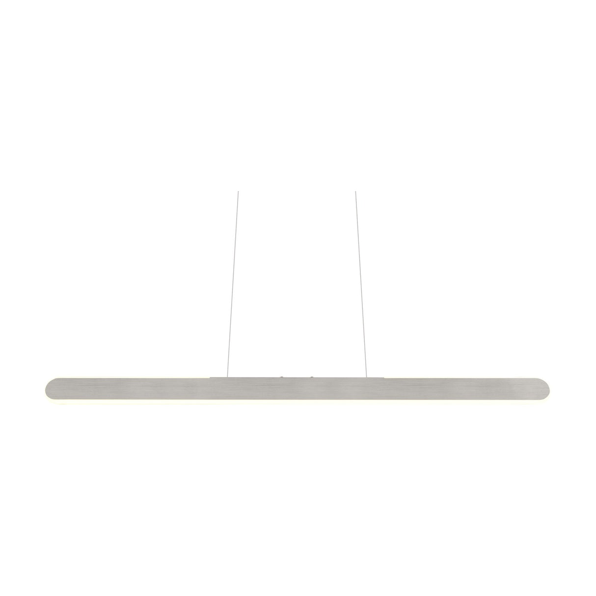 Helios LED Up Down Linear Pendant – Brushed Aluminium