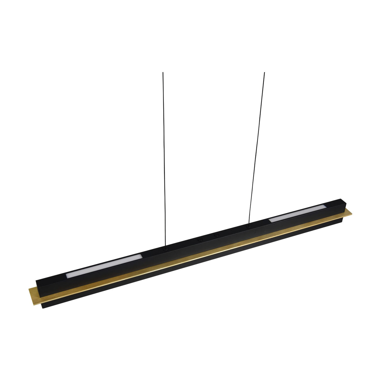 Emerson LED Linear Pendant – Matt Black
