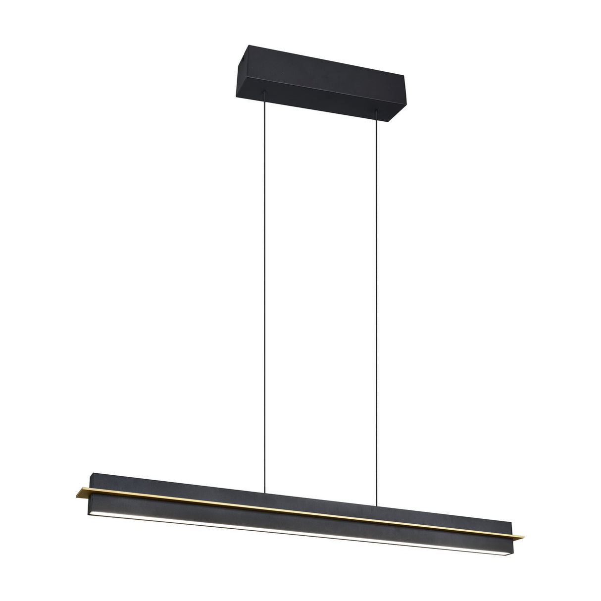Emerson LED Linear Pendant – Matt Black