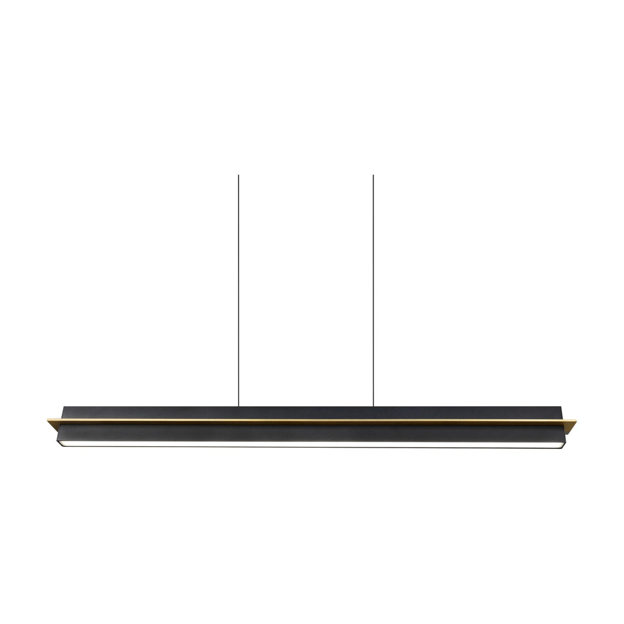 Emerson LED Linear Pendant – Matt Black