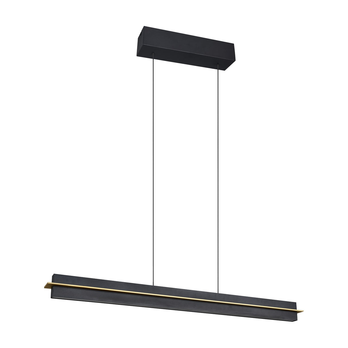 Emerson LED Linear Pendant – Matt Black