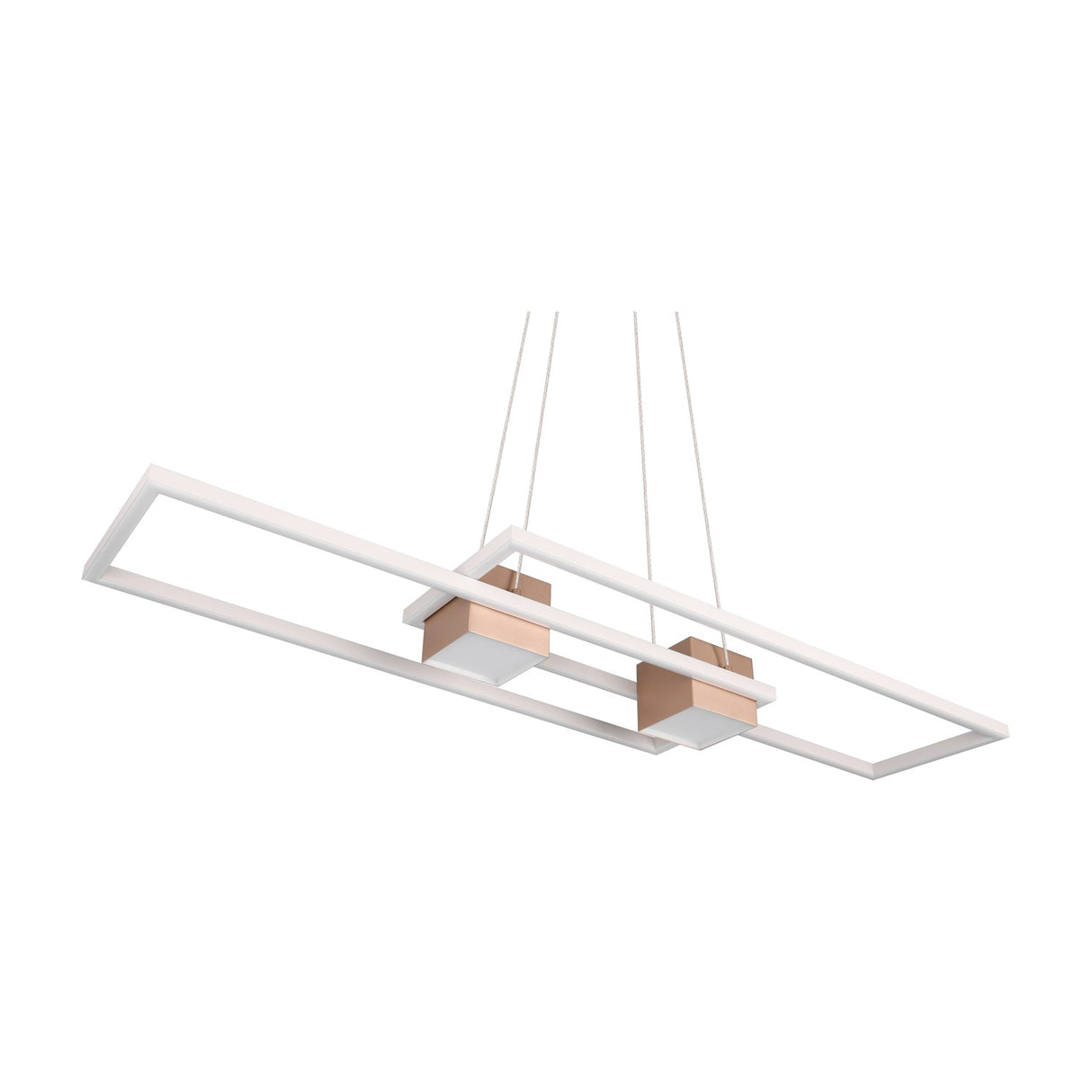 Albany 2 Light LED Up Down Ring Chandelier – Coffee