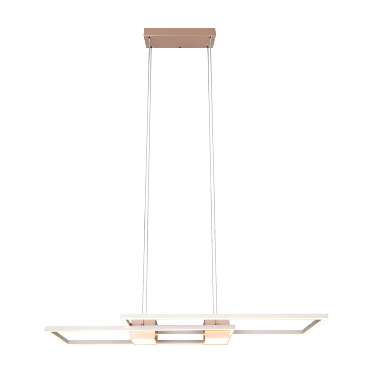Albany 2 Light LED Up Down Ring Chandelier – Coffee