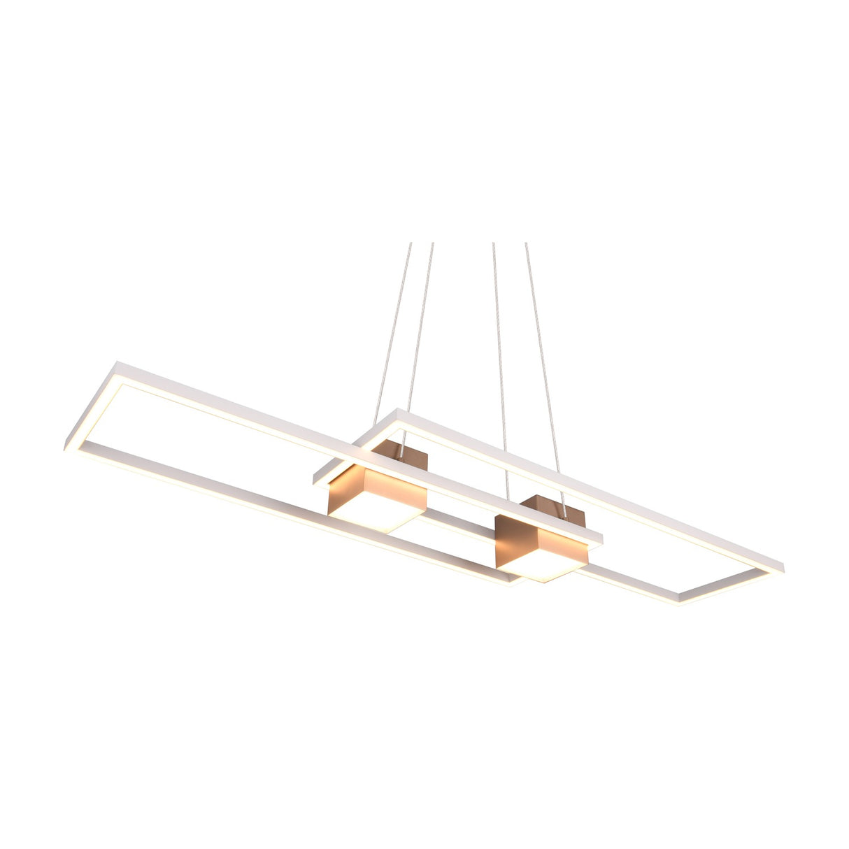 Albany 2 Light LED Up Down Ring Chandelier – Coffee