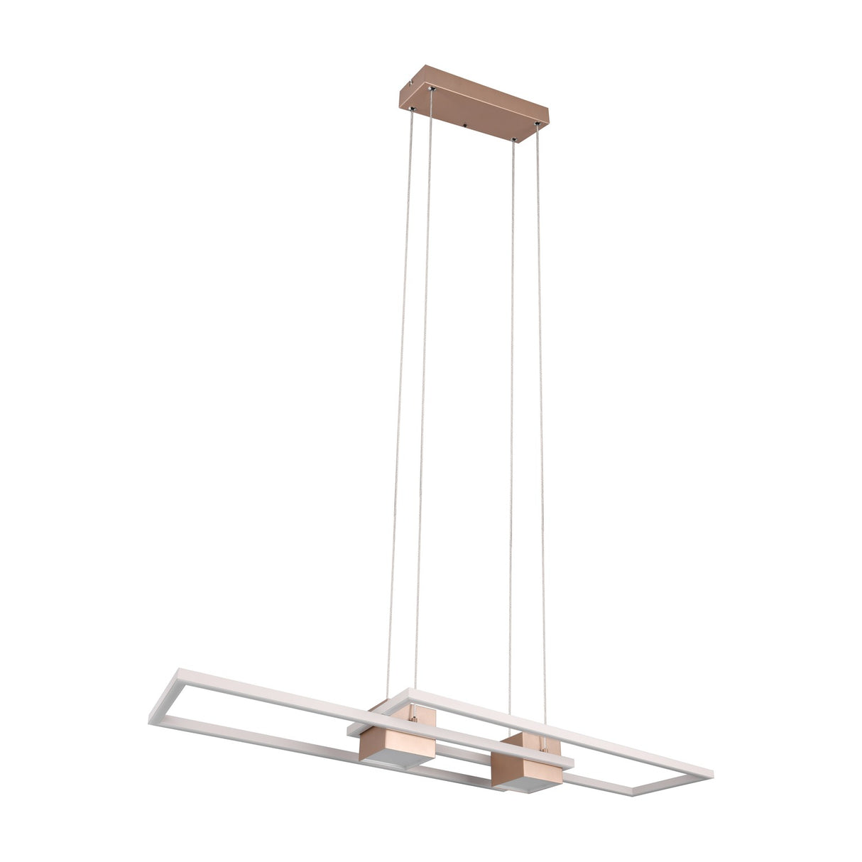 Albany 2 Light LED Up Down Ring Chandelier – Coffee