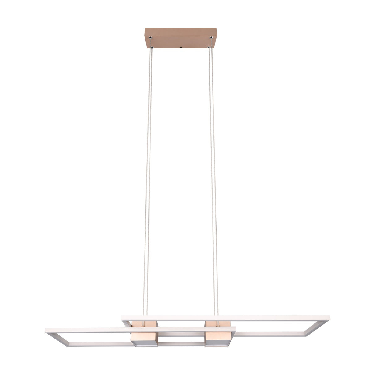 Albany 2 Light LED Up Down Ring Chandelier – Coffee