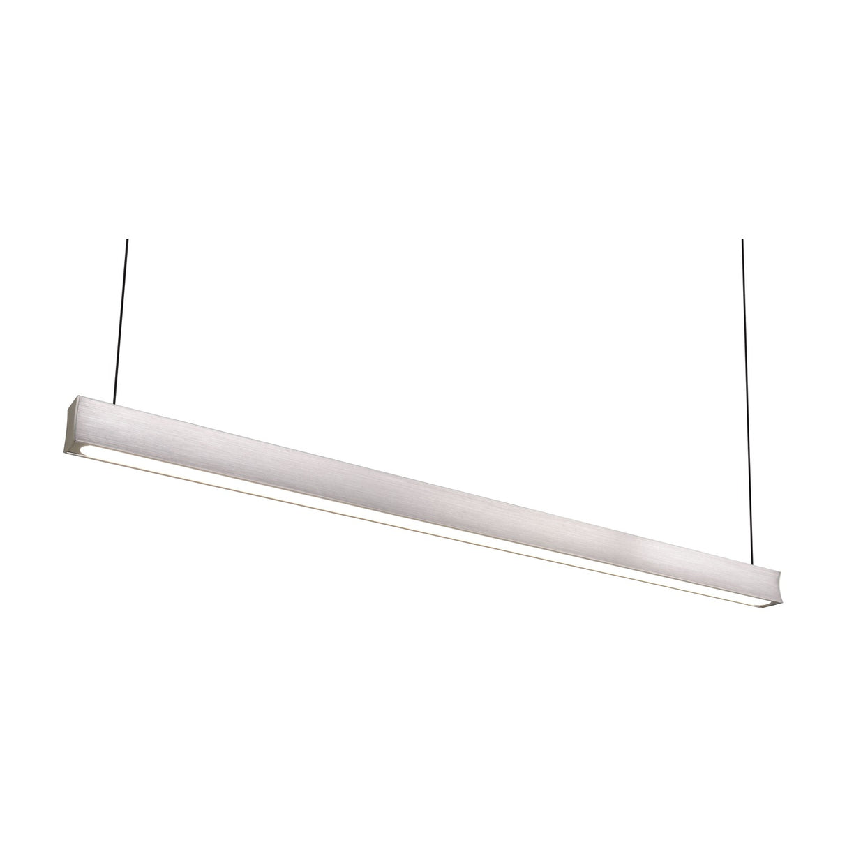 Wallace LED Linear Pendant – Satin Nickel