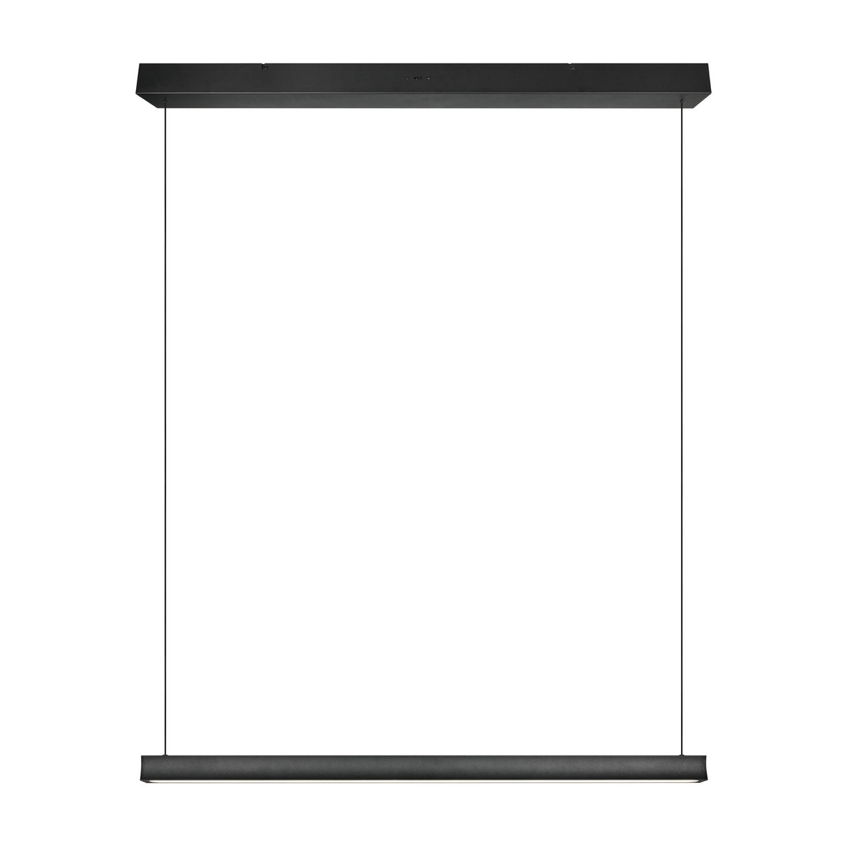 Wallace LED Linear Pendant – Matt Black