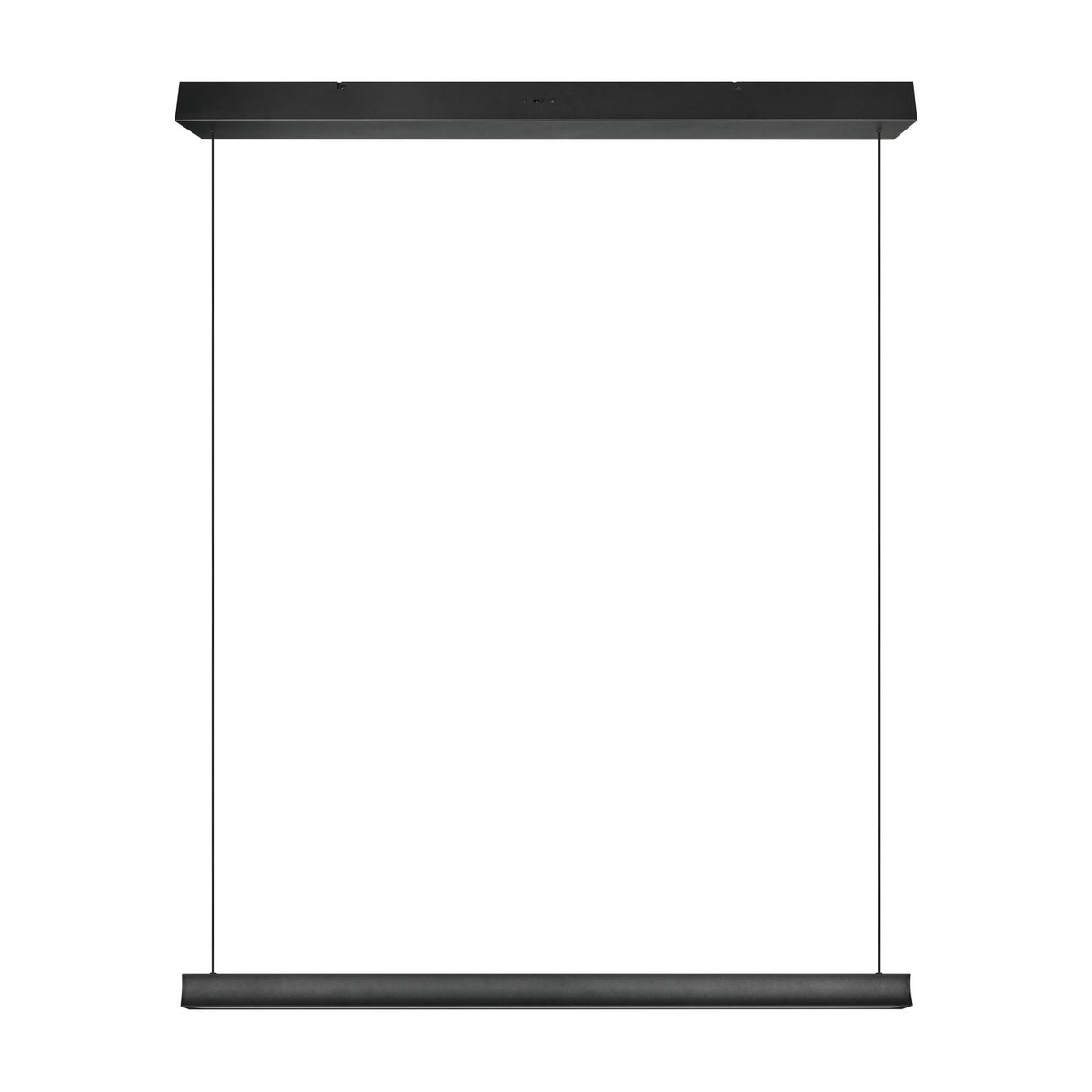 Wallace LED Linear Pendant – Matt Black