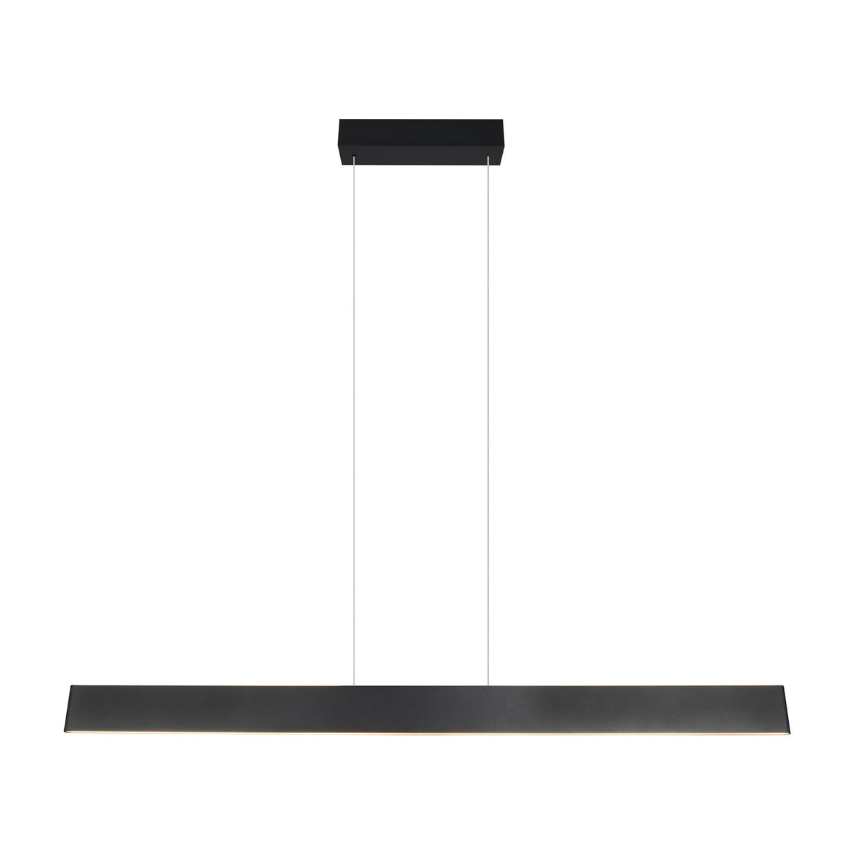 Galway LED Up Down Linear Pendant – Matt Black