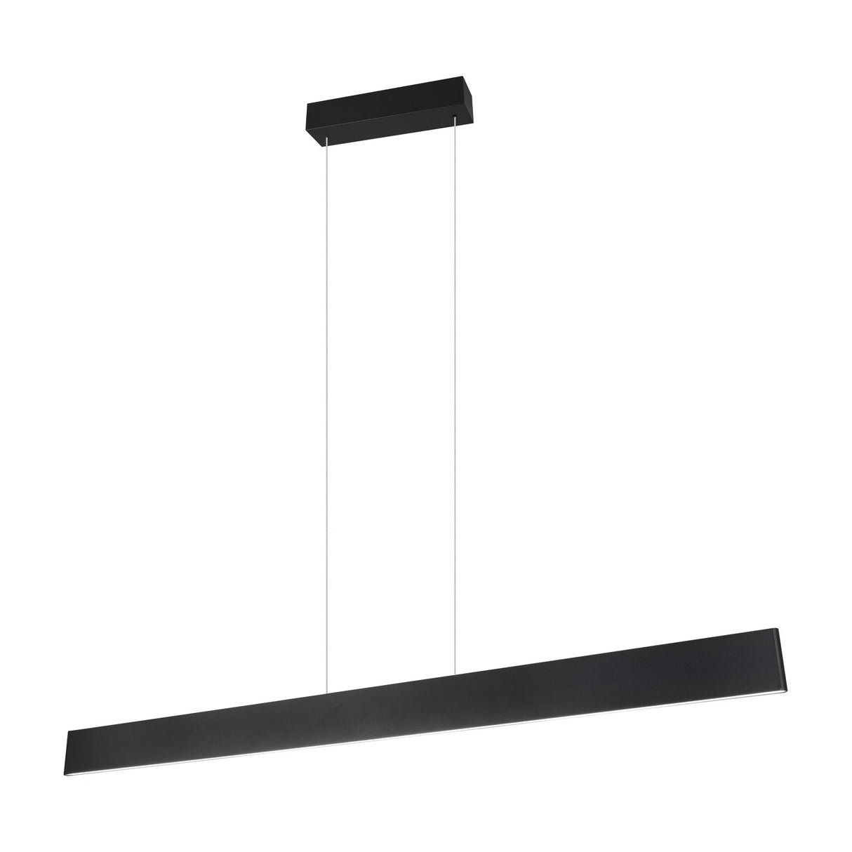 Galway LED Up Down Linear Pendant – Matt Black