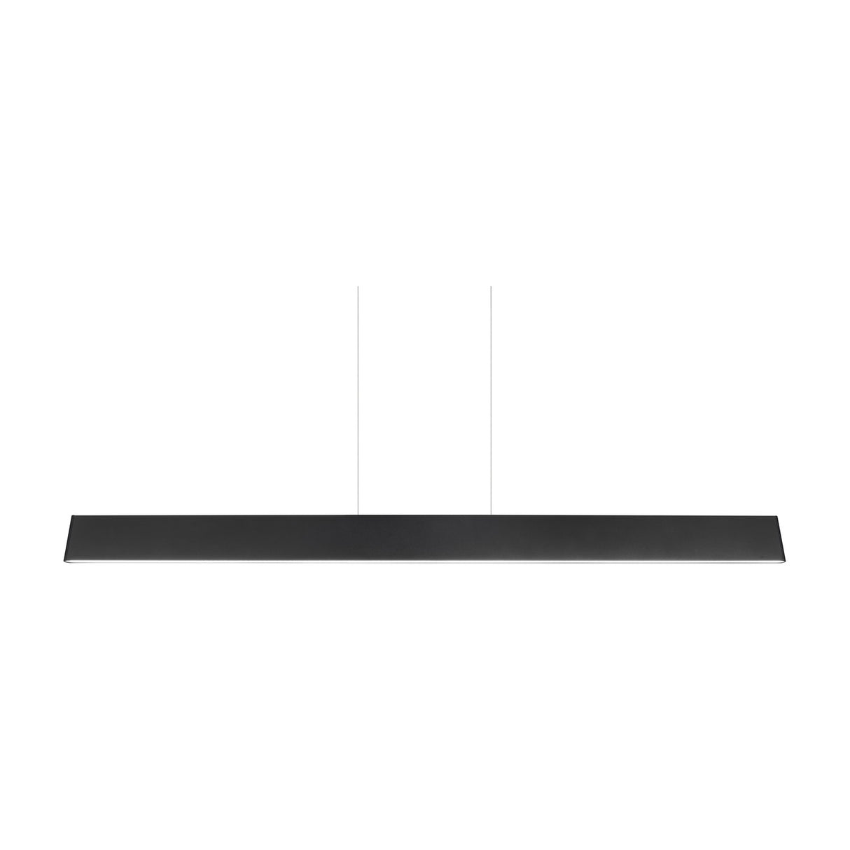 Galway LED Up Down Linear Pendant – Matt Black