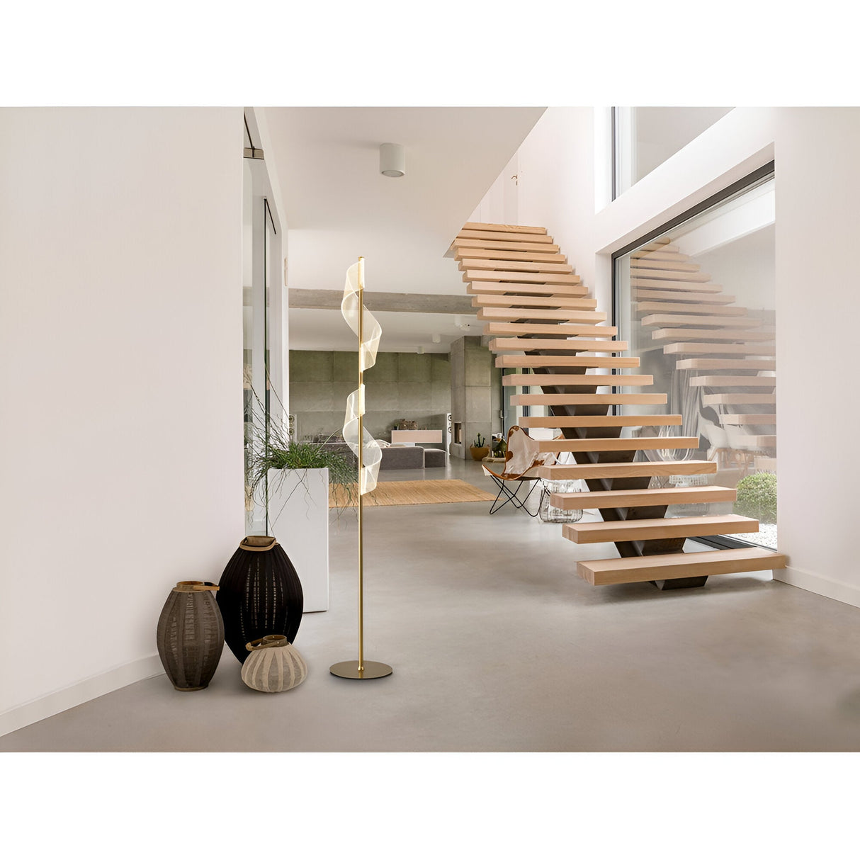 Velas LED Floor Lamp 18W 3000K - Gold