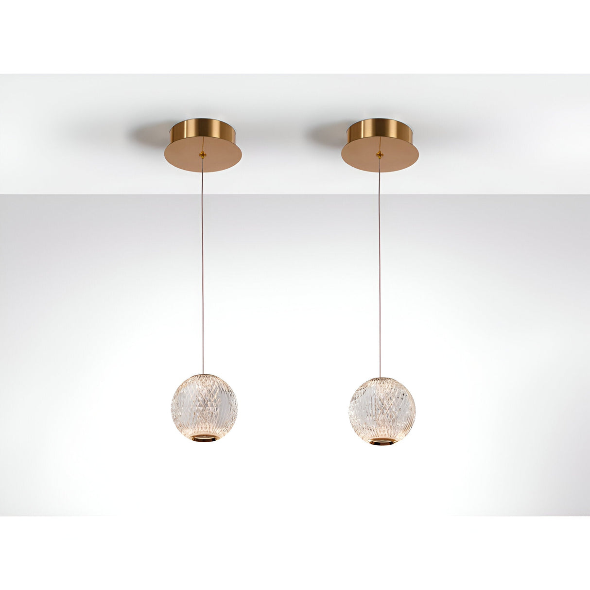 Austral Dimmable LED Pendant Light 6W 3000K - Gold