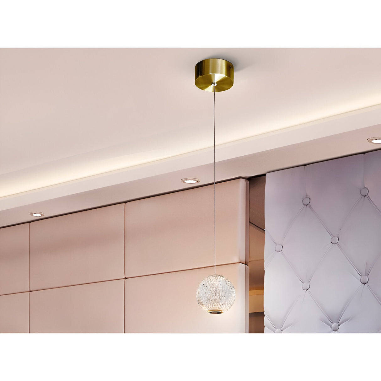 Austral Dimmable LED Pendant Light 6W 3000K - Gold