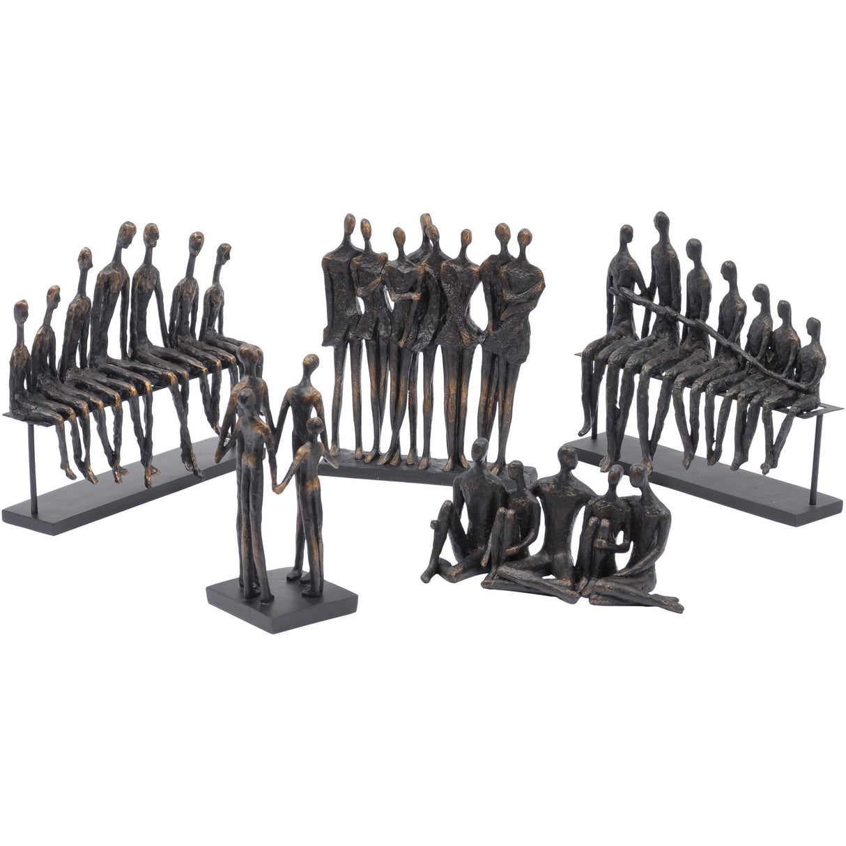 Friendship Bench Figurine - 39.7cm