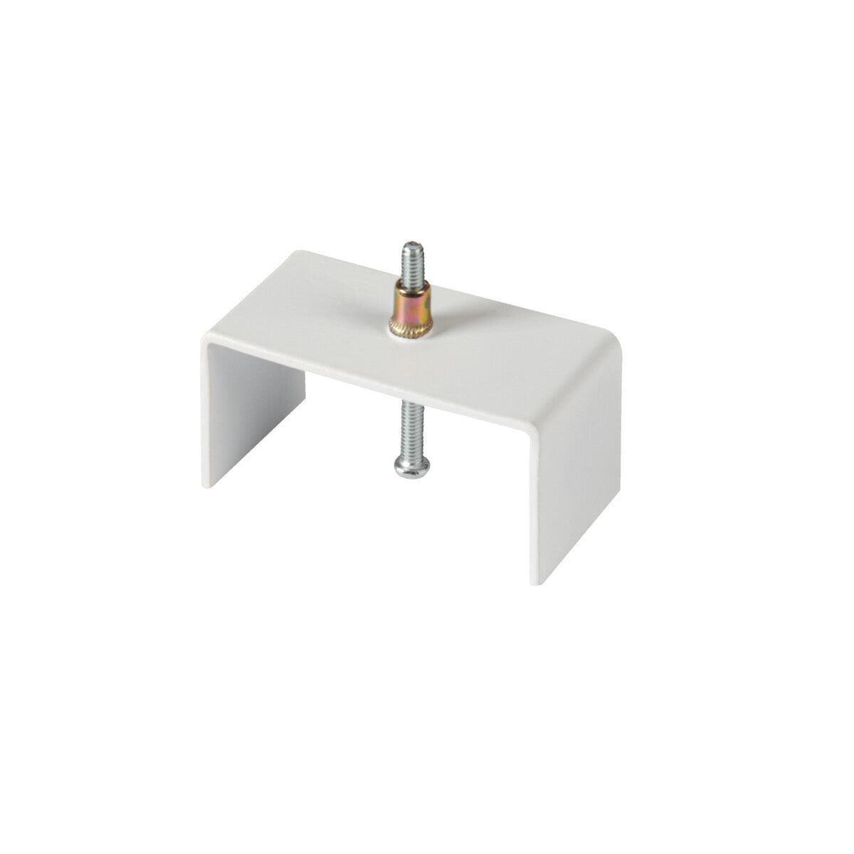 60mm N Rclip W Mounting Clip Bracket White Steel