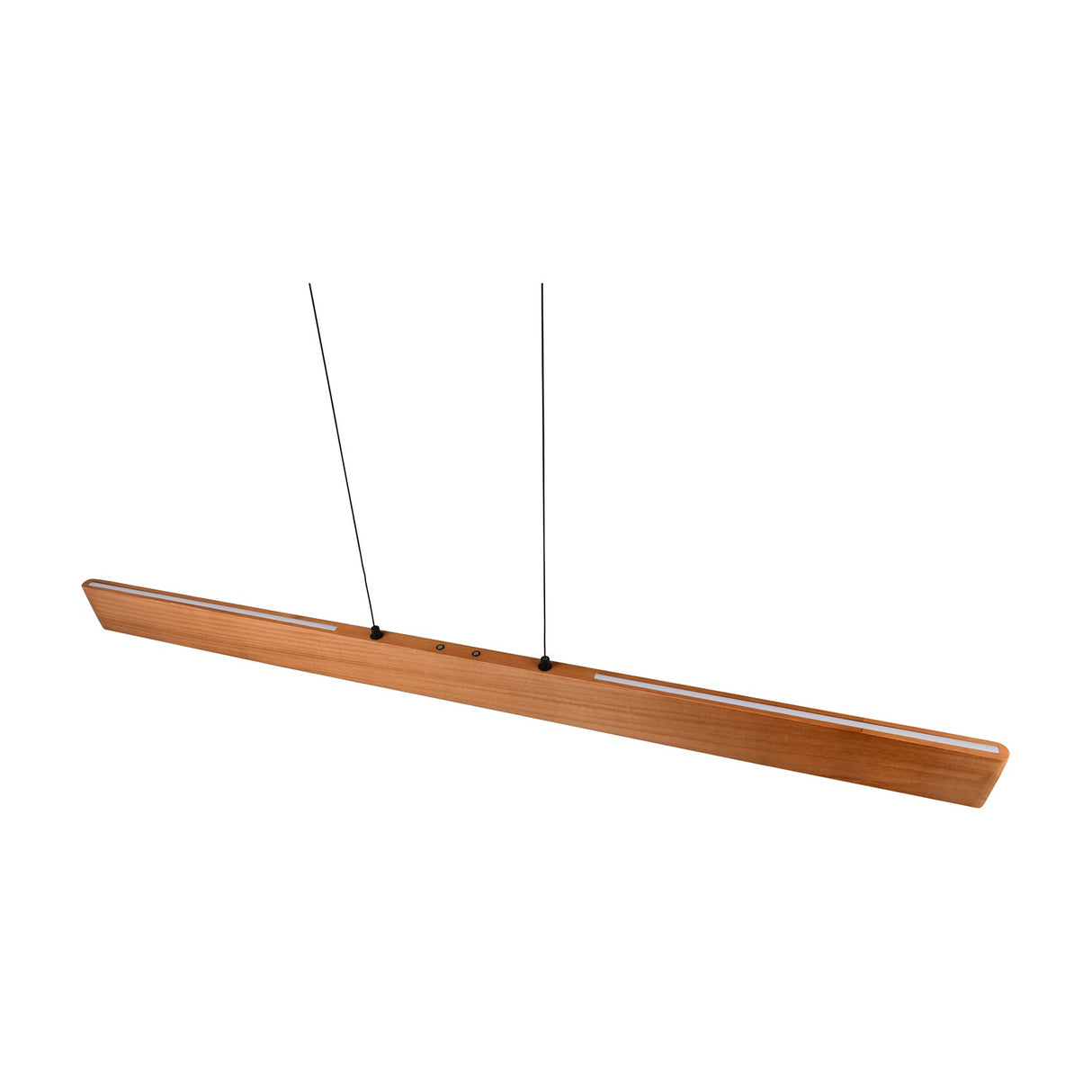 Edgewood LED Up Down Wooden 150cm Pendant – Wood