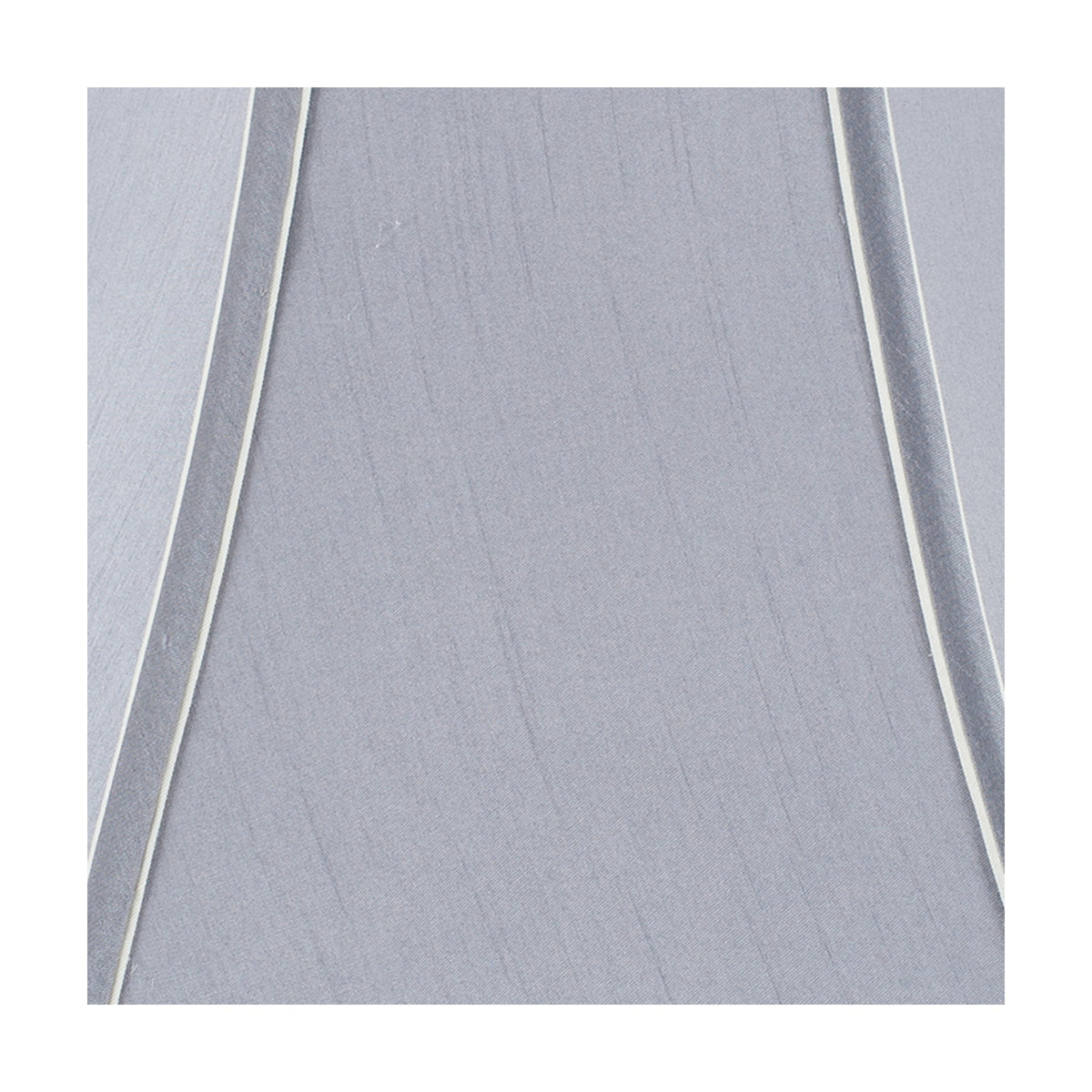 Lyla Steel Grey Silk Mix Bowed Lampshade - 45cm
