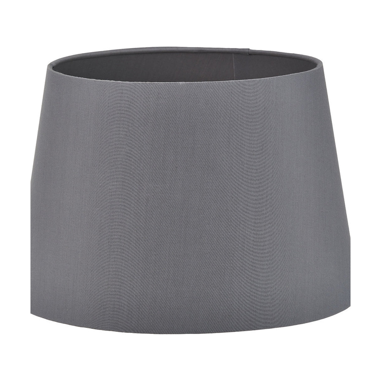 Adelaide Steel Grey Tapered Cotton Mix Lampshade - 20cm