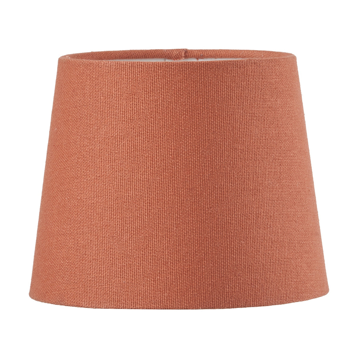 Pelham Tobacco Handloom Tapered Candle Clip Lampshade - 15cm