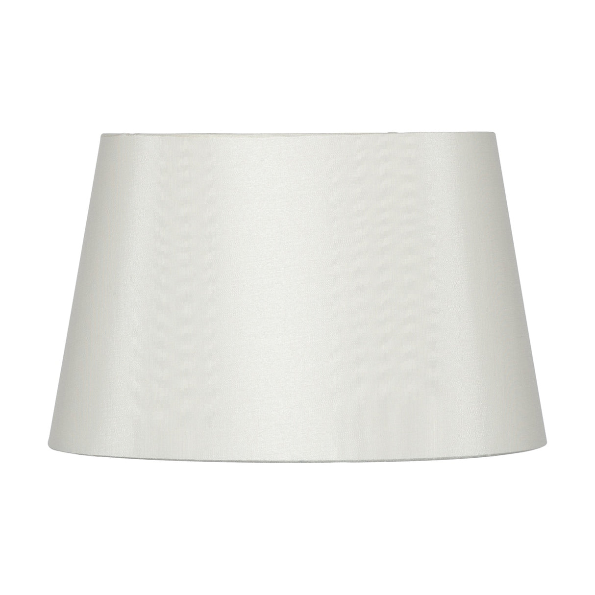 Martha Cream Oval Silk Mix Tapered Lampshade - 25cm