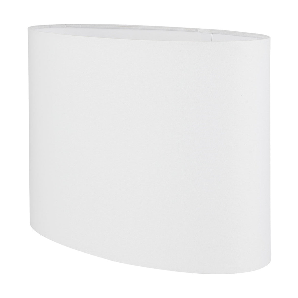 Mia Ivory Oval Cotton Mix Lampshade - 11cm