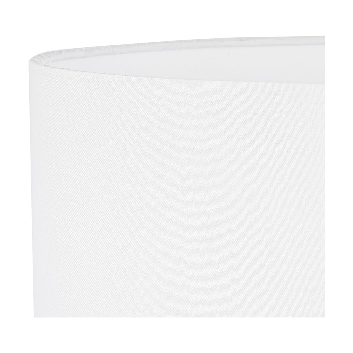 Mia Ivory Oval Cotton Mix Lampshade - 11cm