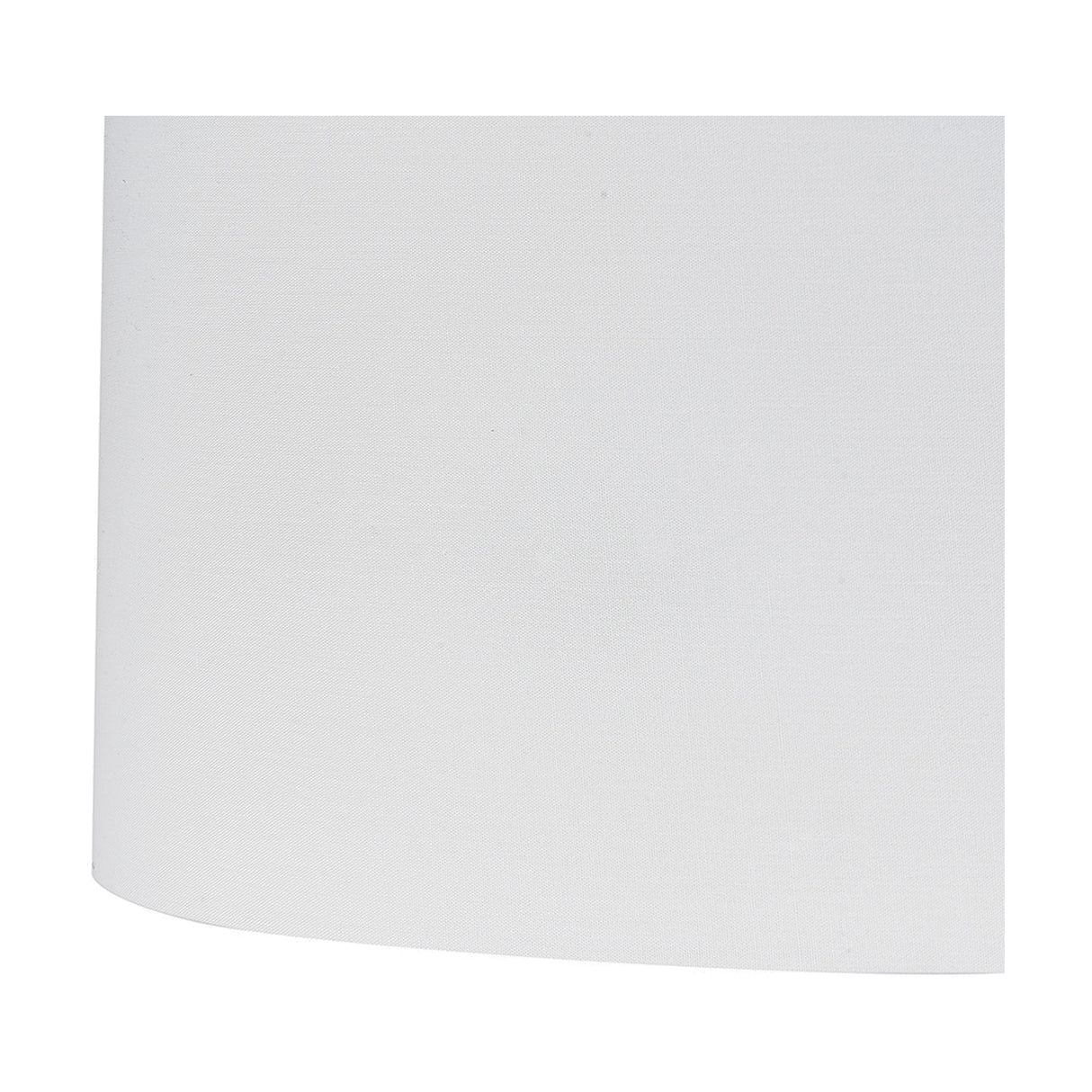 Mia Ivory Oval Cotton Mix Lampshade - 11cm