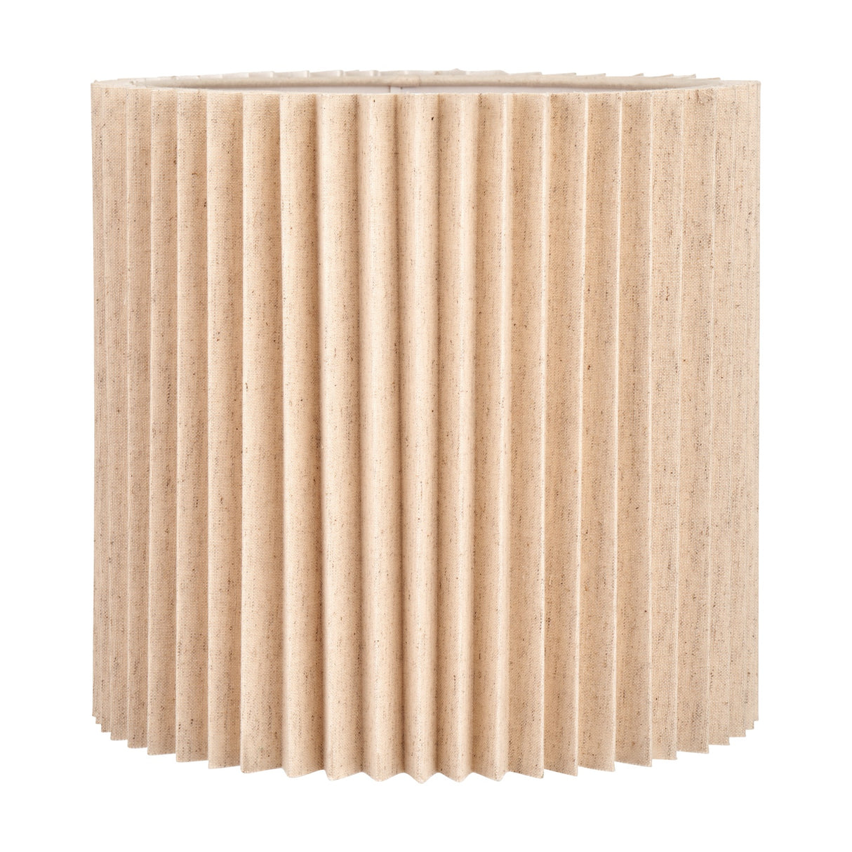 Callista Linen Hard Pleated Lampshade - 30cm