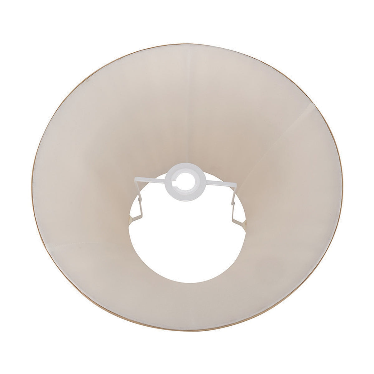 Garbo Gold Silk Mix Pinch Pleated Tapered Lampshade - 45cm
