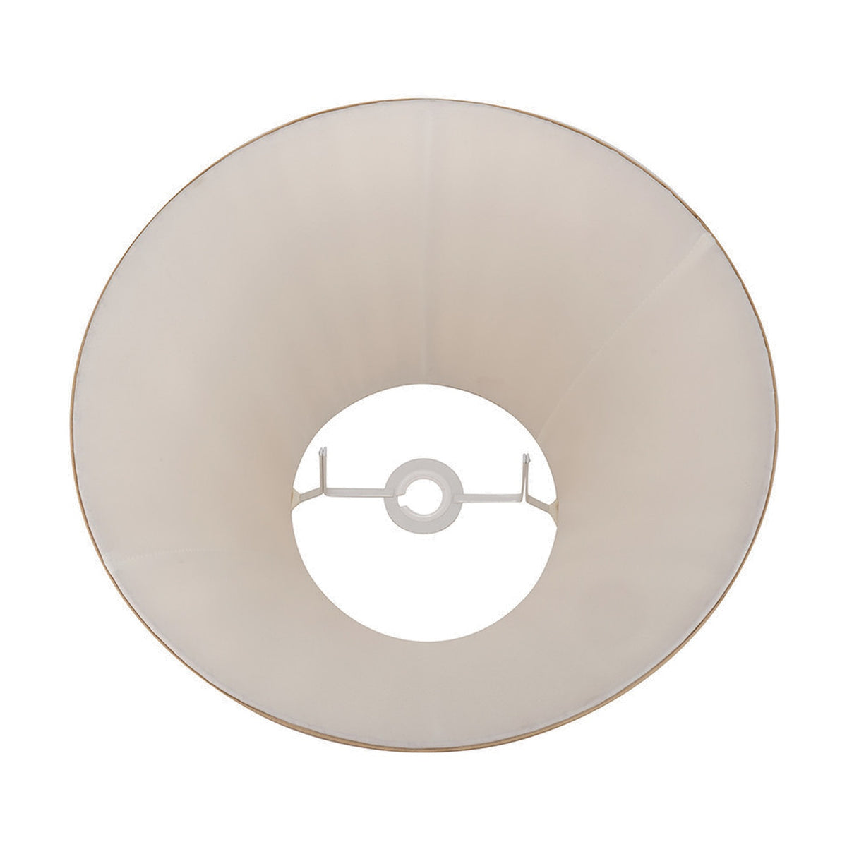 Garbo Gold Silk Mix Pinch Pleated Tapered Lampshade - 45cm