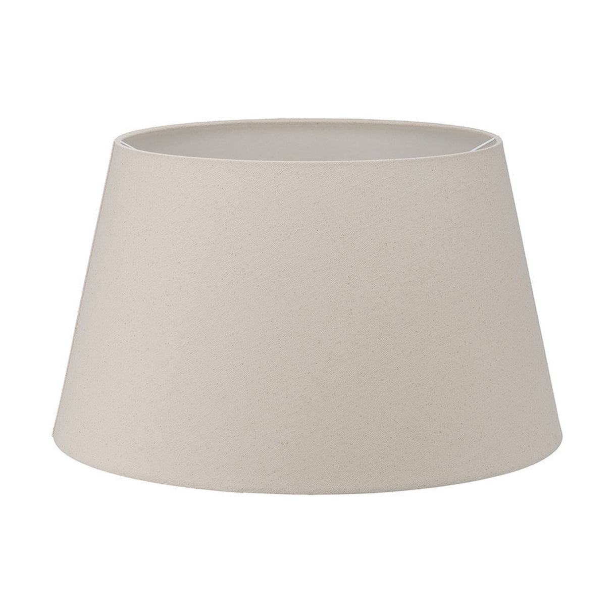 Coast Cream Calico Tapered Lampshade - 55cm