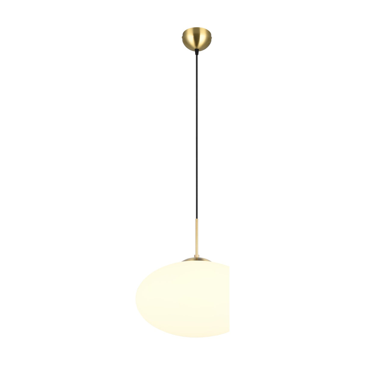 Fomento Globe 40cm Pendant – Satin Brass