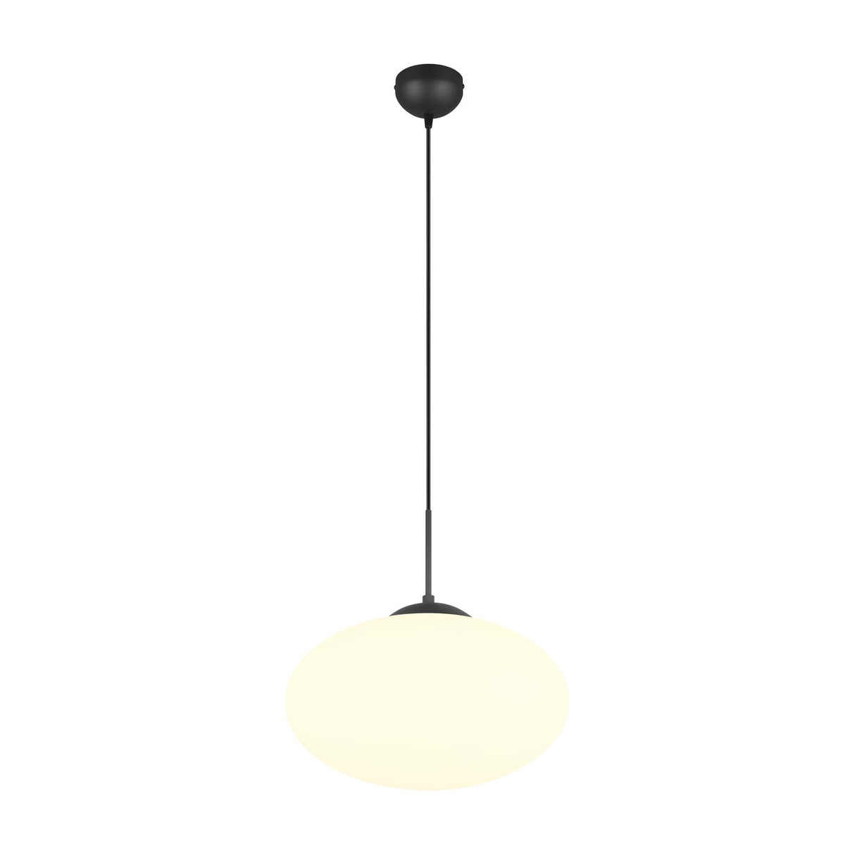 Fomento Globe 40cm Pendant – Matt Black