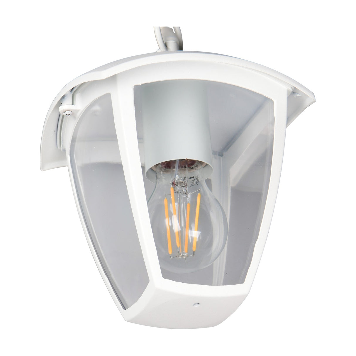 Venta Glass Pendant – Matt White