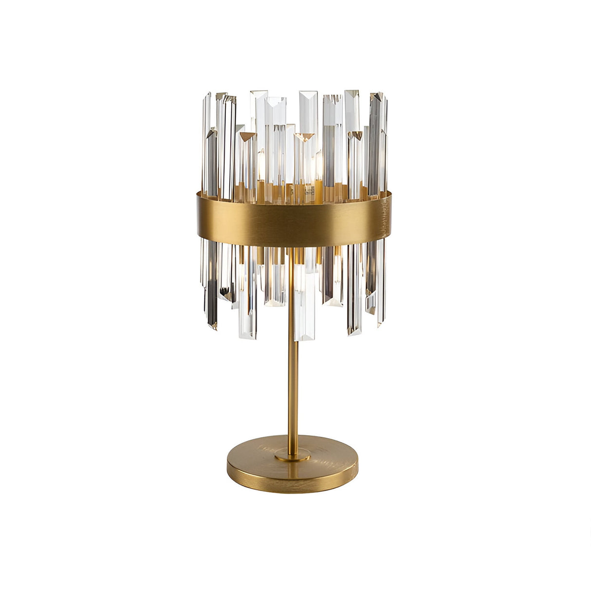 Grace Crystal Table Lamp - Gold