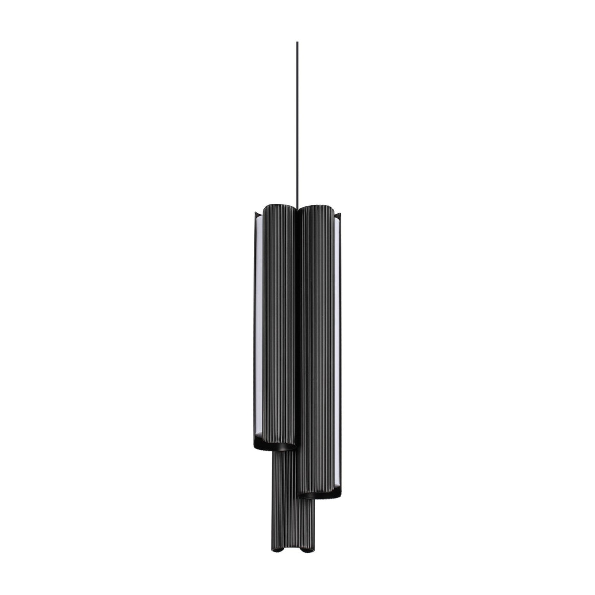 Dorica Cluster Pendant Light - Black