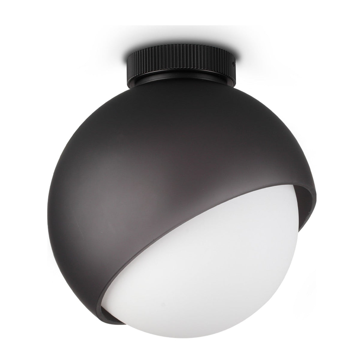 Bloom Semi Flush Ceiling Light 220mm - Black