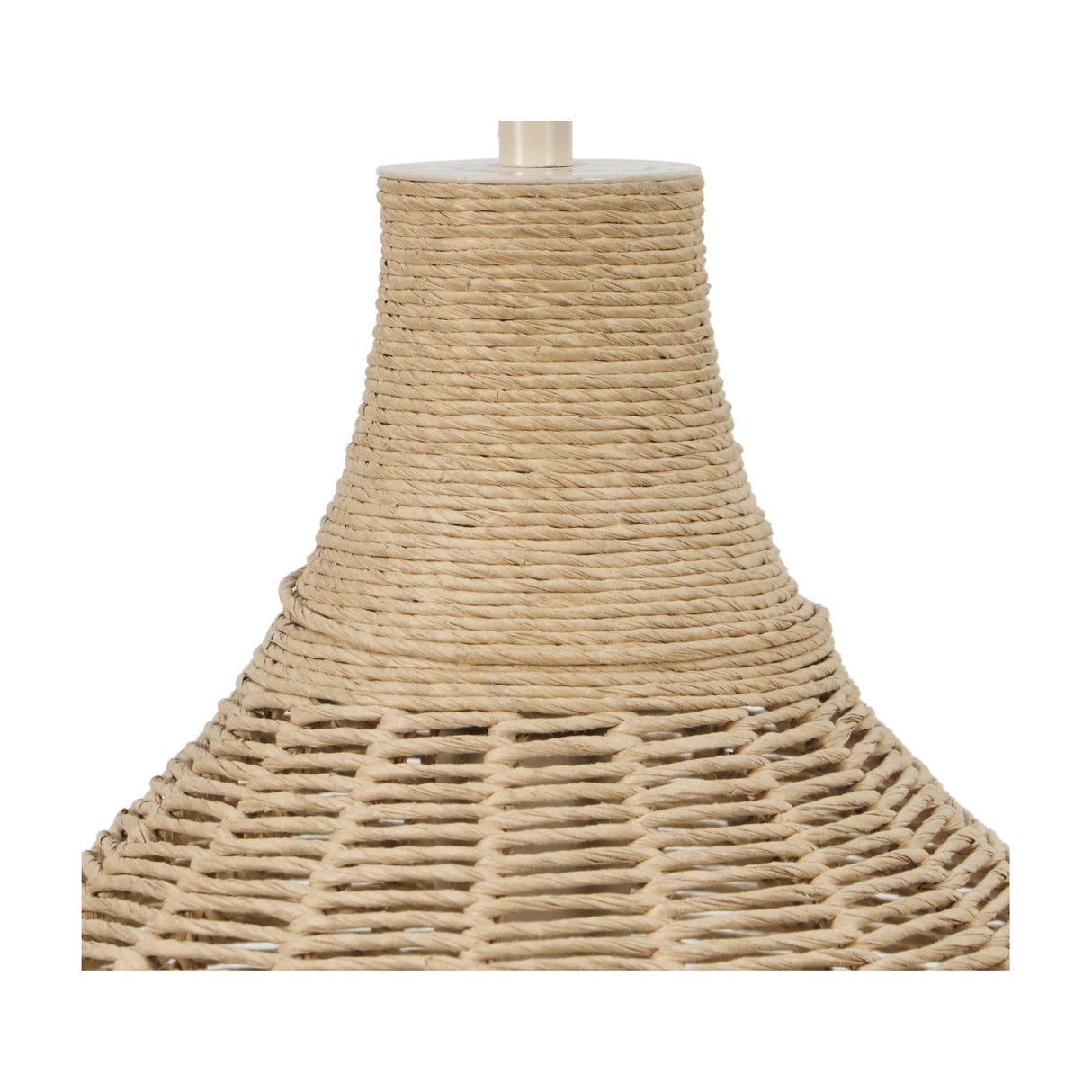 Janne Rattan Lantern Pendant – Matt Black