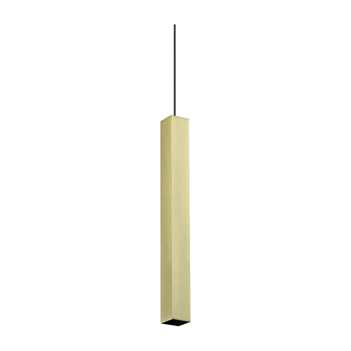 Look Square Pendant Light - Brass