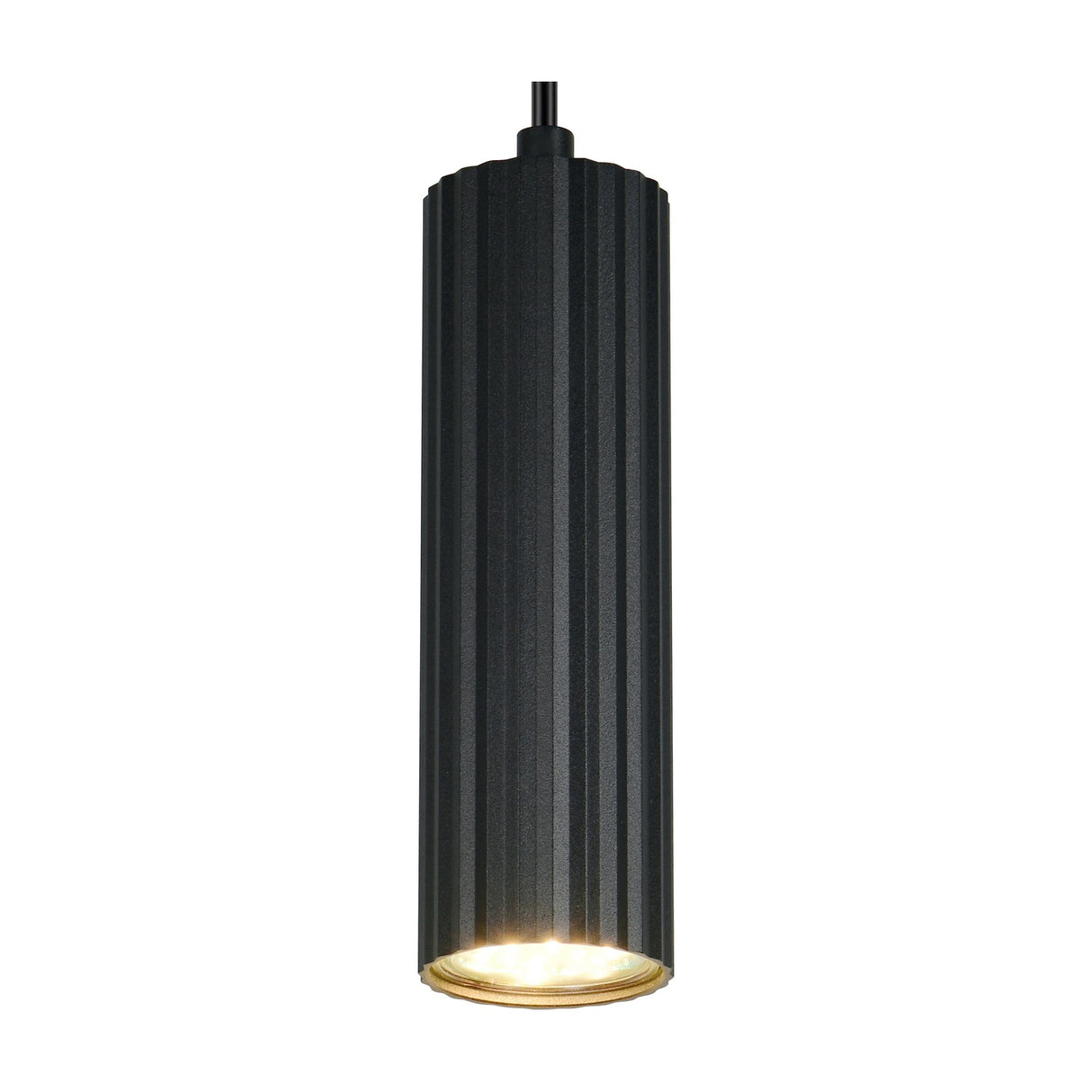 Soka Tube Pendant – Matt Black
