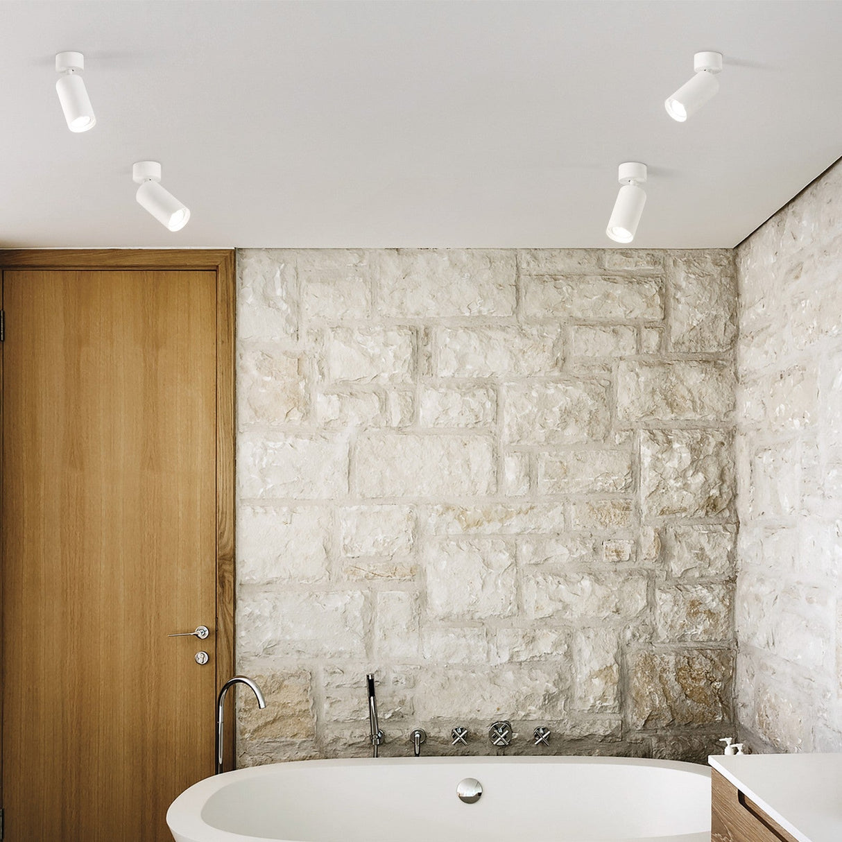 Dynamite Square Spotlight - Brass in situ