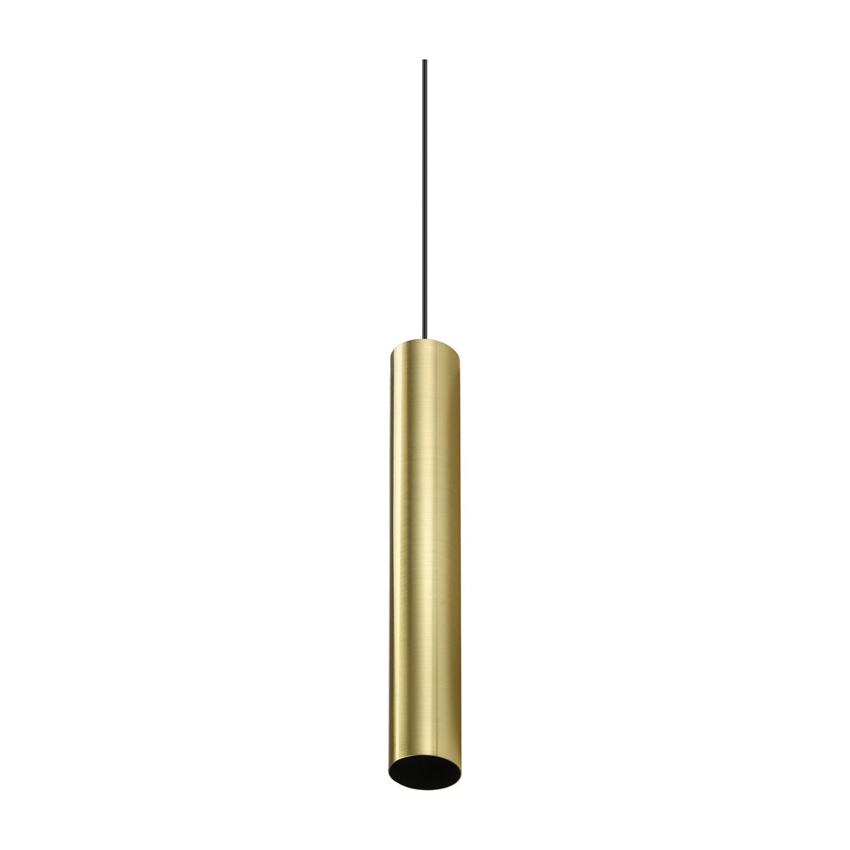Look Round Pendant Light 250mm Drop - Brass