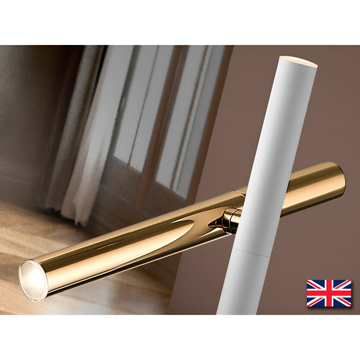 Varas LED Table Lamp 10W 3000K - Gold/White