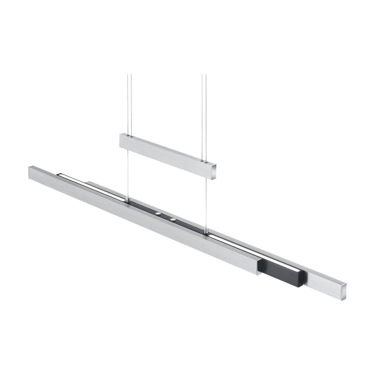 Trajan LED Up Down Linear Pendant – Brushed Aluminium