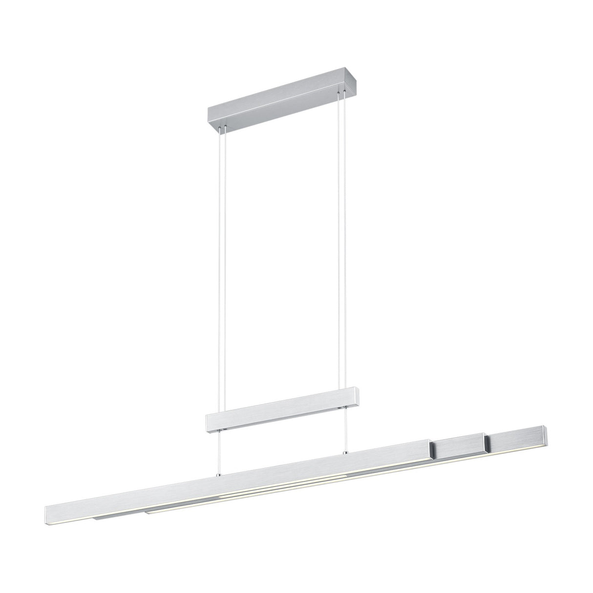 Trajan LED Up Down Linear Pendant – Satin Nickel