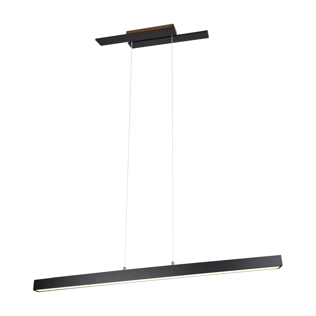 Belfast LED Up Down Linear Pendant – Matt Black