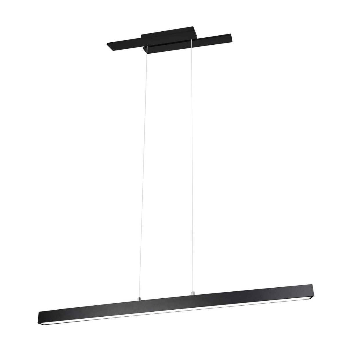Belfast LED Up Down Linear Pendant – Matt Black