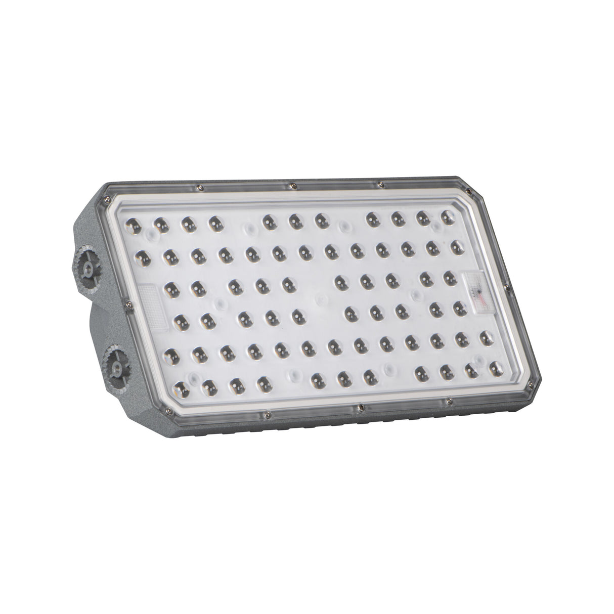 Kanlux Stader 200W LED Floodlight IP66 in grey aluminium, shown on a plain white background.